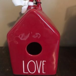 Rae Dunn - LOVE - birdhouse